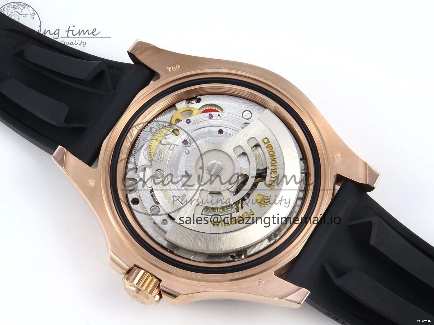 126655 A3235 Yacht-Master EWEF Dial Black 40mm on Best Strap Edition Oysterflex 0413